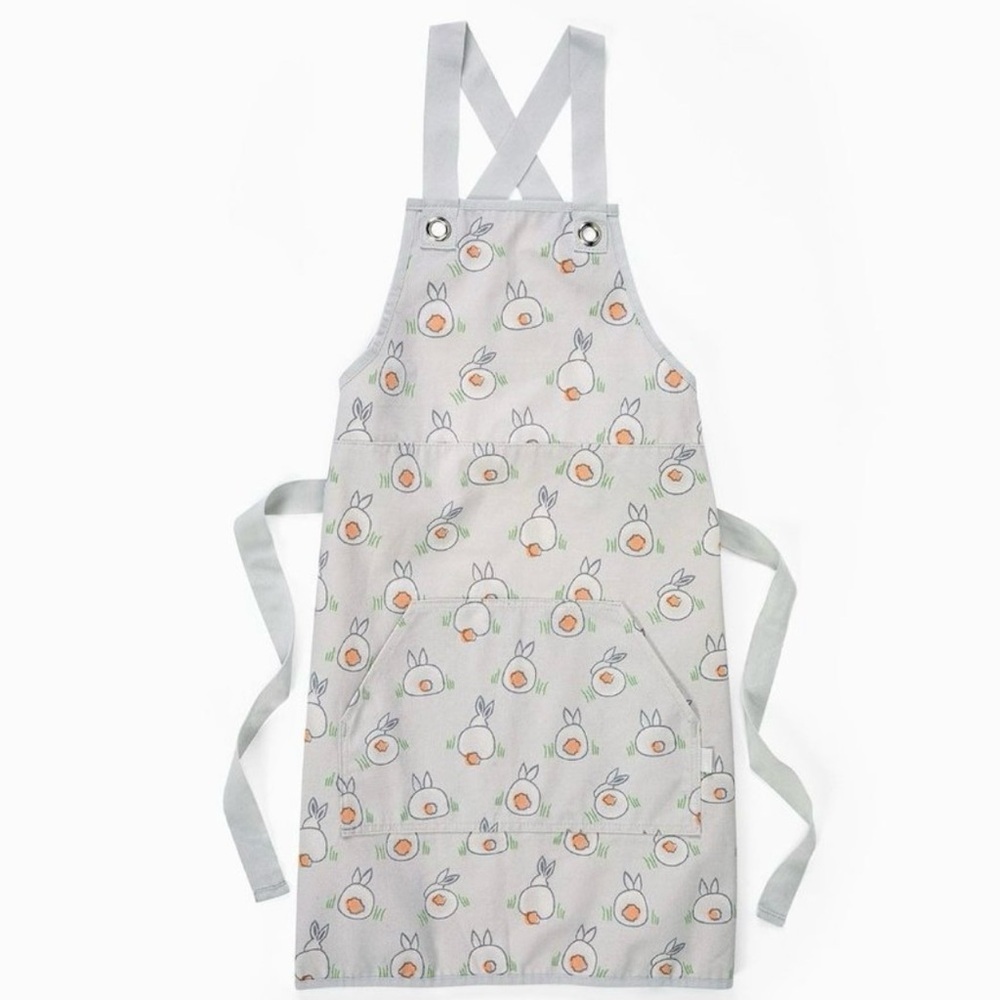 Thirty-One Kitchen Apron in Bunny Tails print
